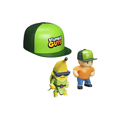 Stumble Guys Şapkalı 2’li Sürpriz Figür Paket