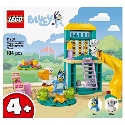 LEGO Bluey Bluey ve Chloe ile Oyun Parkı Eğlencesi 11201