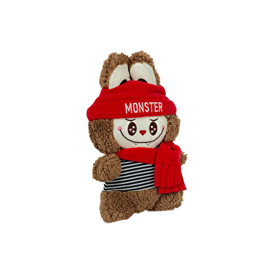 Çantalı Girl Frank Monster Peluş 30 Cm