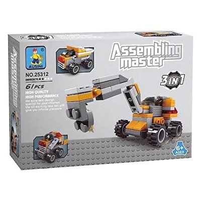 Ausini Assembling Master 3'ü 1 Arada Set 25312