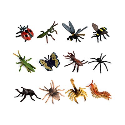 6'lı Mini Böcekler Hayvan Seti 2