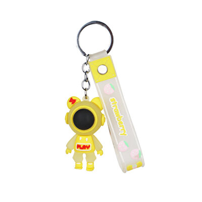 Giftpoint Animal Strawberry Sarı Anahtarlık