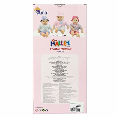 Asia Baby Mor Bandanalı 40 Cm