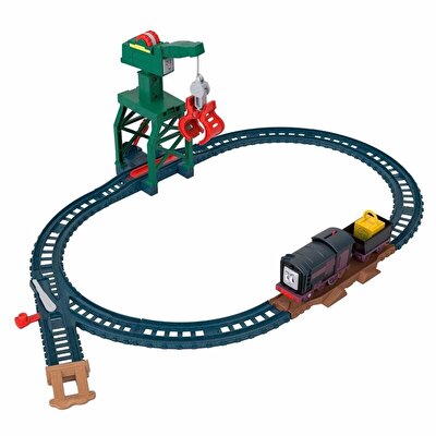 Thomas Ve Arkadaşları Motorlu Tren Seti Diesel  Cranky Delivery Duo HHW05