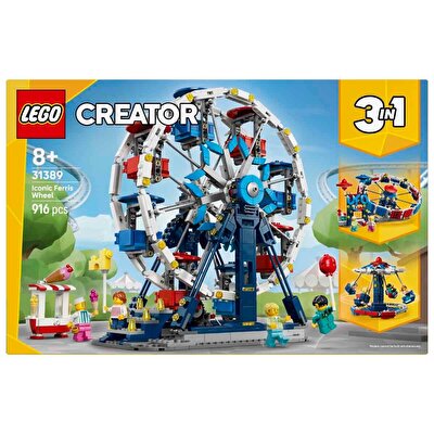 LEGO Creator 3’ü 1 Arada İkonik Dönme Dolap 31389