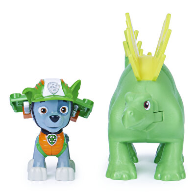 Paw Patrol Dino Yavruları Yardımcıları Figürler Rocky ve Stegosaurus