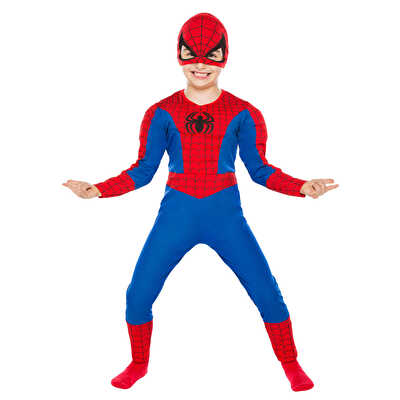 Spider Man Kaslı Kostüm 2-3 Yaş