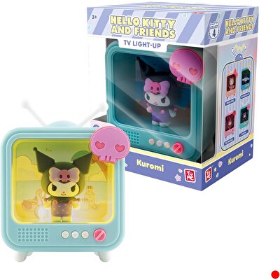 Yume Toys Hello Kitty And Friends Bedside Light TV Serisi Kuromi