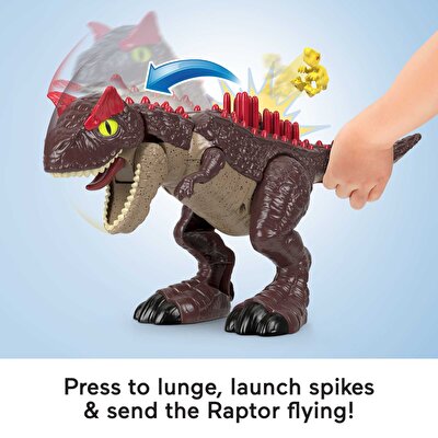 Imaginext Jurassic World Spike Strike Carnotaurus HML42