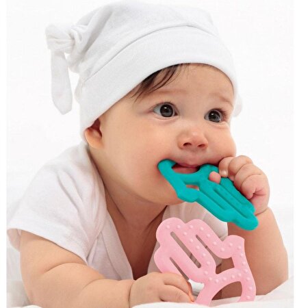 Silikon Diş Kaşıyıcı Pembe