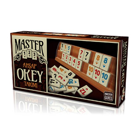Master Games Ahşap Okey Oyun Takımı