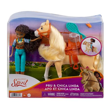 Spirit Bebek ve Güzel Atı Serisi Pru ve Atı Chica Linda HFB90