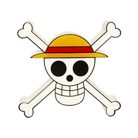 One Piece Skull Lamp Figür