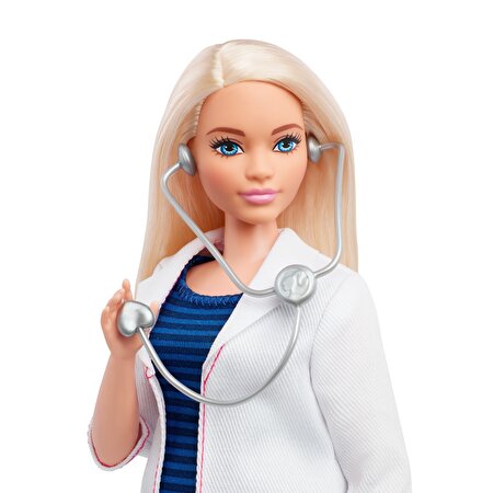 Barbie Kariyer Bebekleri Doktor Barbie ve Steteskopu FXP00