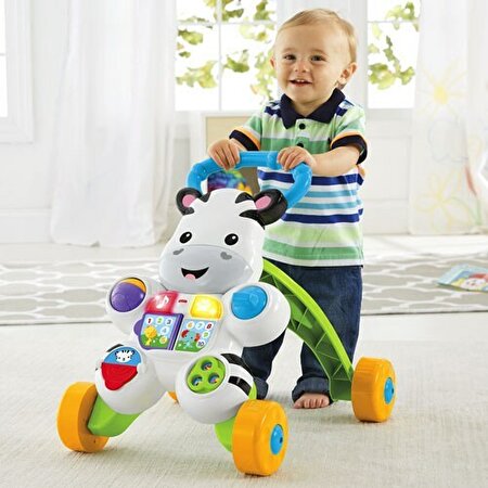 Fisher Price Melodili Zebra Yürüteç DLD80