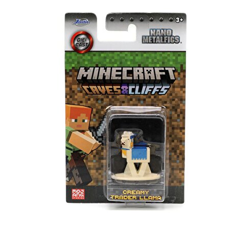 Minecraft Nano Tekli Metal Figür Oreamy Trader Llama
