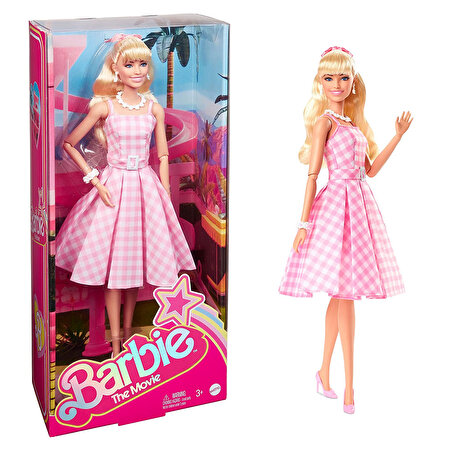 Barbie Movie Pembe Elbiseli Bebek