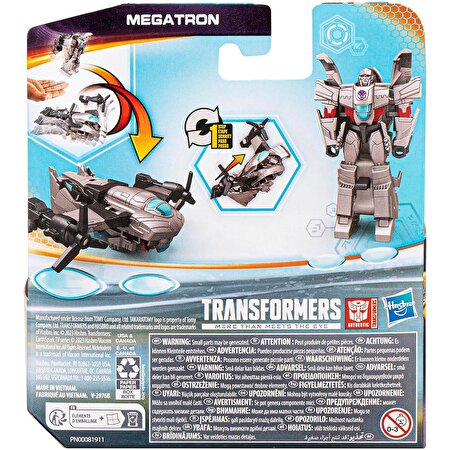 Transformers Earthspark Tek Adımda Dönüşen Figür Megatron F6720