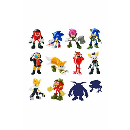 Sonic Prime 12'li Gizemli Figür Seti Seri 1