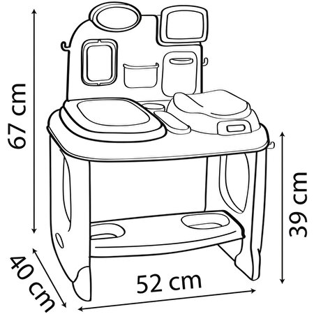 Smoby Bebek Bakım Merkezi