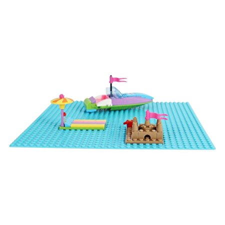 Ausini Mavi Blok Zemin