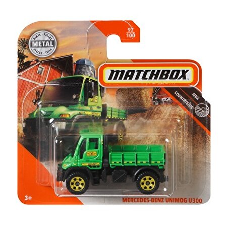 Matchbox Tekli Arabalar Mercedes-Benz Unimog U300 GKL94