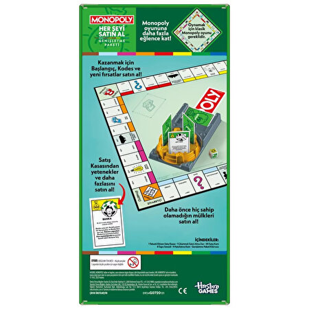 Monopoly Her Şeyi Al Genişletme Paketi