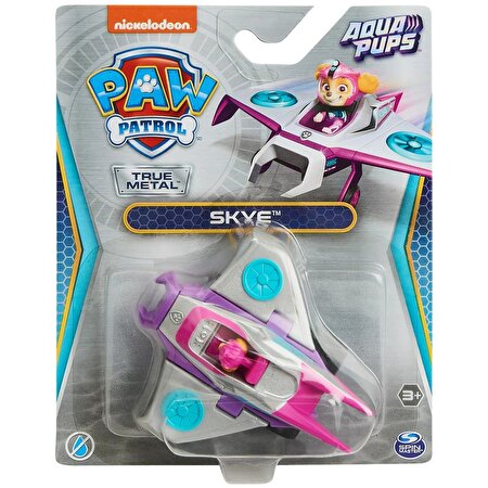 Paw Patrol Die cast Araçlar (Mighty Pups) Aqua Pups Skye