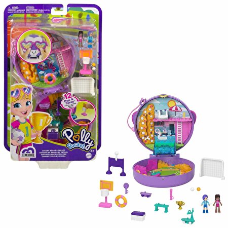 Polly Pocket ve Maceraları Oyun Setleri Soccer Squad HCG14