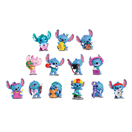 Disney Stitch Mini Kapsül Figürler Sürpriz Paket 46334