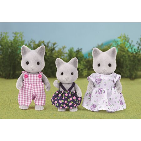 Sylvanian Families Gri Kedi Ailesi 5130