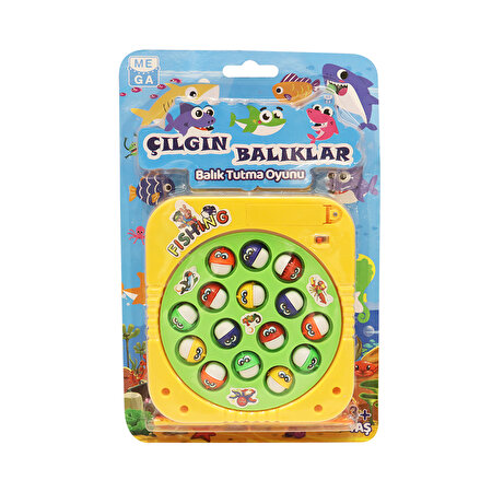 Çılgın Balıklar Balık Tutma Oyunu