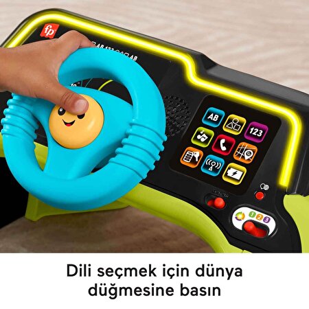 Fisher Price Sesli ve Işıklı Eğlen ve Öğren İlk Arabam HYR91