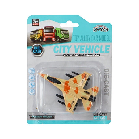 Neon Renkli Savaşçı Uçak Krem