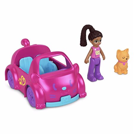 Polly Pocket'ın Muhteşem Araçları Oyun Setleri HMJ80