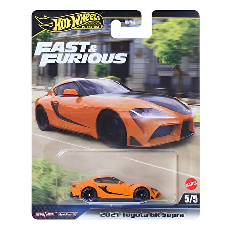 Hot Wheels Hızlı ve Öfkeli Premium Arabalar 2021 Toyota GR Supra JBM00