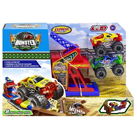 Express Wheels Monster Truck Aksiyon Oyun Seti