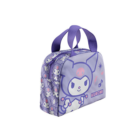 Kuromi Desenli Termal Beslenme Çantası Lila
