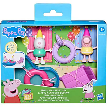 Peppa Pig Peppa'nın Anıları Oyun Seti Havuz Parti F9511
