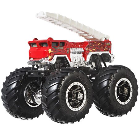 Hot Wheels Monster Trucks Güçlü İkili 1:64 Arabalar Gunkster vs 5 Alarm HLT69