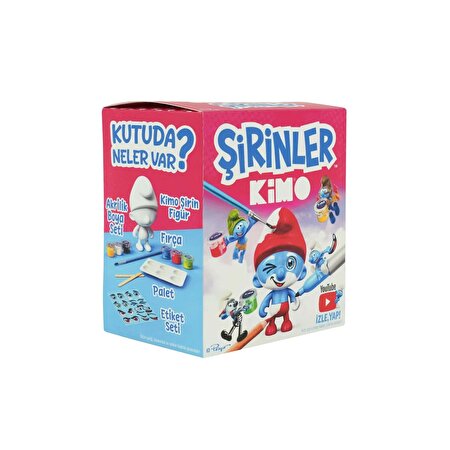 Kimo Şirinler Figür Tasarım Seti
