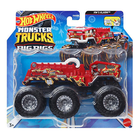 1:64 Hot Wheels Monster Trucks Arabalar HW 5 Alarm HWN94
