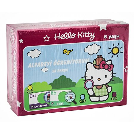 Hello Kitty Alfabeyi Öğreniyorum 58 Parça