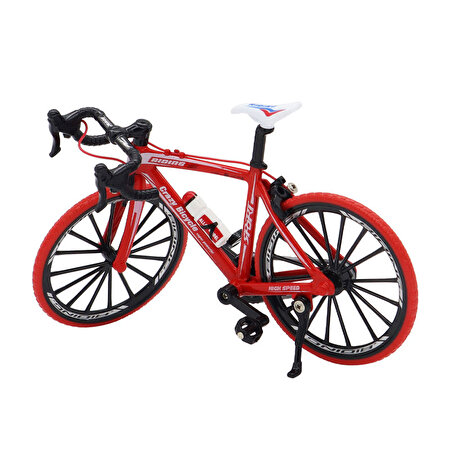 1:10 Die Cast 4A Kırmızı Dağ Bisikleti