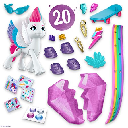 My Little Pony Kristal Macera Pony Figür Zipp Storm F2452