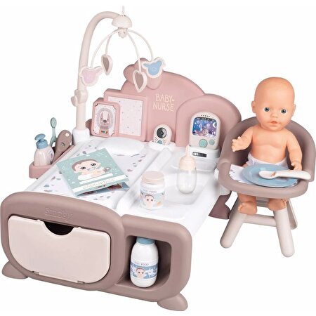 Smoby Baby Nurse Bebek Aktivite Merkezi Oyun Seti