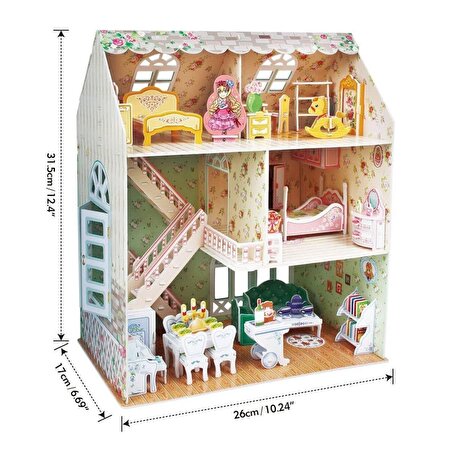 Cubic Fun 3D Puzzle Rüya Bebek Evi