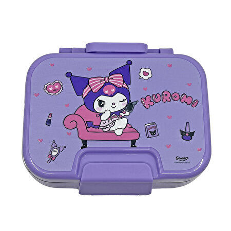 Kuromi Çelik 2 Bölmeli Beslenme Kutusu