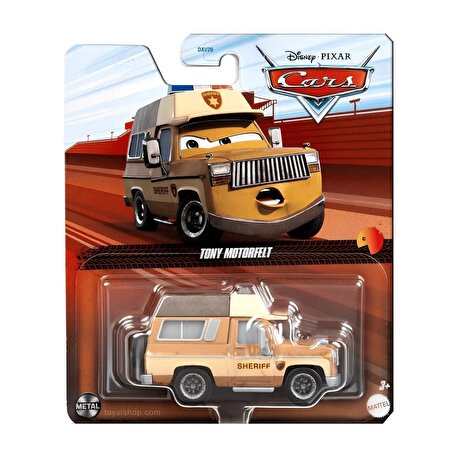 Cars 3 Tekli Karakter Araçlar Tony Motorfelt HTX96