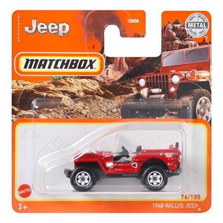 Matchbox Tekli Arabalar 1948 Willys Jeep GXM94